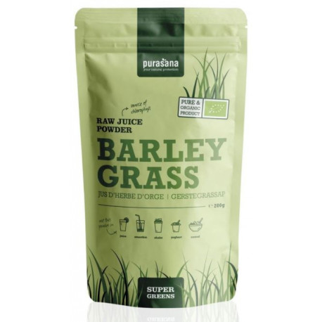 Barley Grass Raw Juice Powder BIO 200g