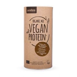 Vegan Protein MIX BIO 400g kakao-čokoláda (hrách, rýže, dýně, slunečnice, konopí)