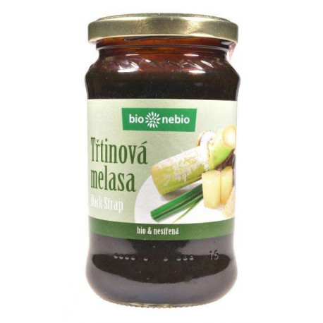Bio nebio třtinová melasa nesířená, 450 g