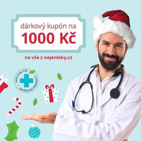 Dárkový kupón v hodnotě 1000 CZK