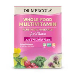 Multivitamín pro ženy, Whole Food, Daily packs, 240 tablet