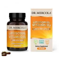 Vitamín D 1000 IU, liposomální, 30 kapslí