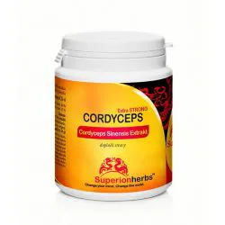 Cordyceps, Extrakt 40 % polysacharidů, 15 % manitolu, 90 kapslí