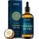 Vitamíny D3 + K2 (MK7) v MCT oleji, 50ml, 1800 kapek