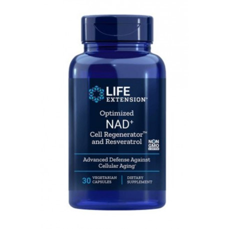 NAD+ Cell Regenerator™ and Resveratrol, 30 kapslí