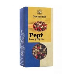 Pepř barevný bio, celý 50g