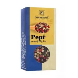 Pepř barevný bio, celý 50g