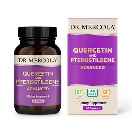 Quercetin, Pterostilben Advanced, 60 kapslí