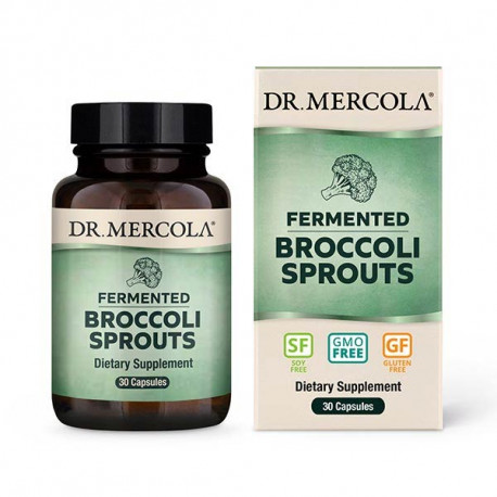 Fermented Broccoli Sprouts, 400 mg, 30 kapslí