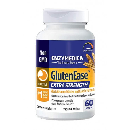 GlutenEase, EXTRA STRENGTH, 60 kapslí