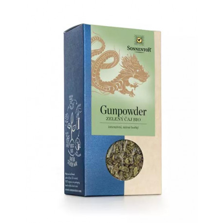 Sonnentor Gunpowder zelený čaj sypaný bio 100 g