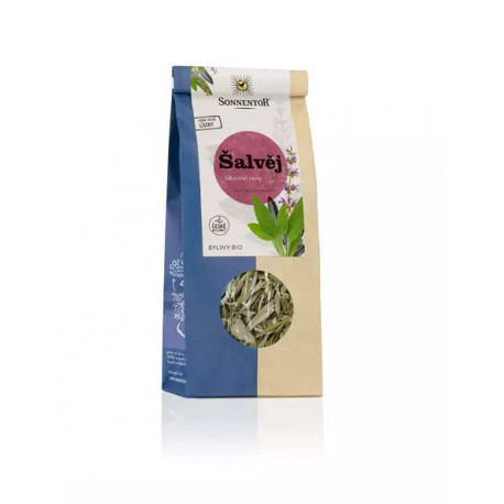 Sonnentor Šalvěj sypaná bio 50 g bylinný čaj