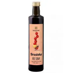 Brusinka sirup ovocný nápojový koncentrát bio, 500 ml