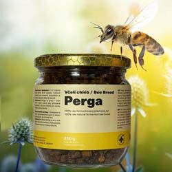 Perga, 100% fermentovaný včelí chléb, 250g