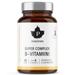 Super Vitamin B Complex 30 kapslí