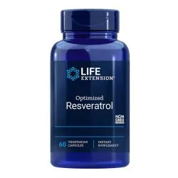 Resveratrol and Quercetin Optimized, 250 mg, 60 kapslí