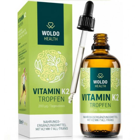 Vitamín K2 (MK7) v MCT oleji, 50ml, 1800 kapek