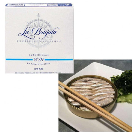 Sardinky v olivovém oleji 30/35, 130 g