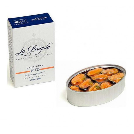Slávky Mejillones 16/20, 110 g