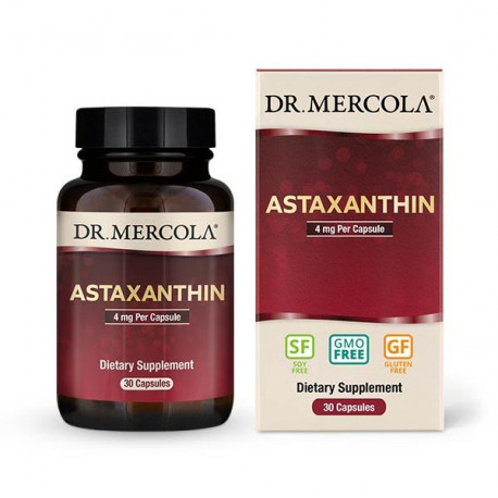 Astaxanthin, 4 mg, 30 kapslí