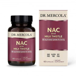 N-Acetyl-L-cystein, NAC, Milk Thistle, 60 kapslí