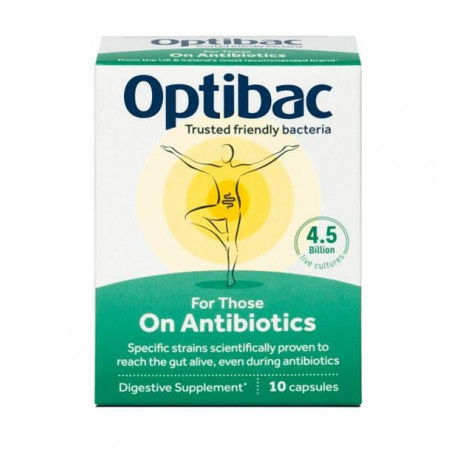 On Antibiotics, Probiotika při antibiotikách, 10 kapslí