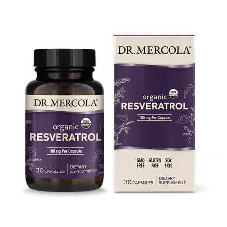 Resveratrol 100 mg, 30 kapslí