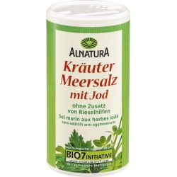 Sůl mořská bylinková s jódem BIO 200g