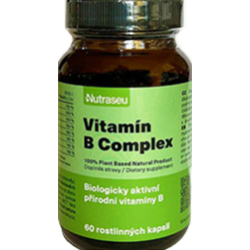 Vitamín B Complex 100% Plant Based 60 kapslí