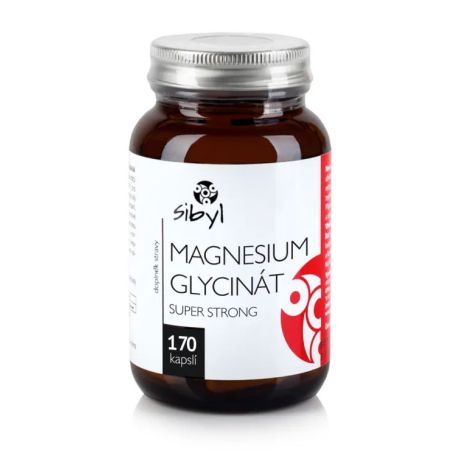 Magnesium glycinát super strong 170 kapslí