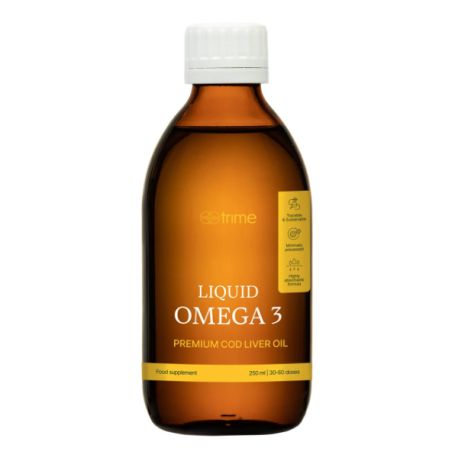 Liquid Omega 3, tresčí olej, 250 ml