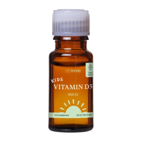 Kids Vitamin D3, 400 IU, 30 ml