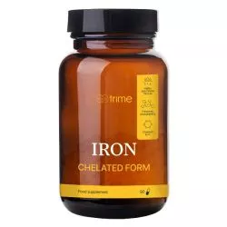 Železo v chelátové formě, 12,5 mg, 90 kapslí