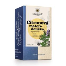 Citronová mateřídouška porcovaný dvoukomorový, BIO, 18 g