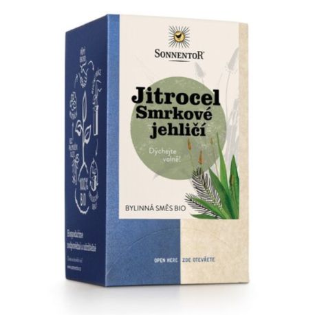 Jitrocel Smrkové jehličí bylinná směs bio 23,4 g porcovaný