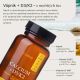 Calcium z mořských řas + vitamíny D3&K2, 90 kapslí