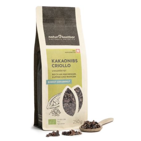 Kakaové boby drcené CRIOLLO 250g BIO