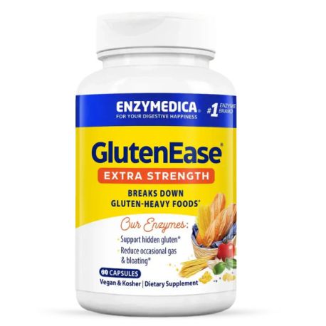 GlutenEase, Extra Strength, 60 kapslí