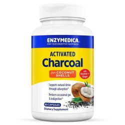Activated Charcoal, 60 kapslí