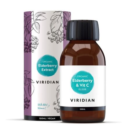 Elderberry Extract + Vitamin C 100ml Organic
