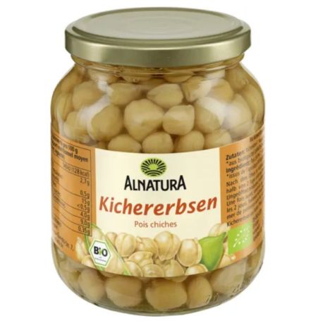 Bio cizrna ve sklenici, 330 g