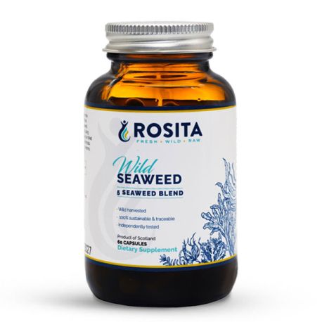 Seaweed Blend, 5 divokých mořských řas (Skotsko), 60 kapslí