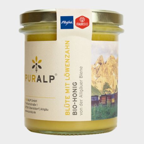 Alpský BIO pampeliškový med, 400 g