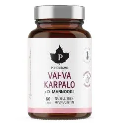 Strong Cranberry + D-mannose, extrakt z brusinek s D-manózou, 60 kapslí