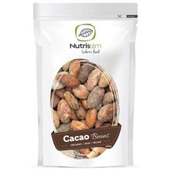 Bio Cacao Beans, kakaové boby neloupané 250g