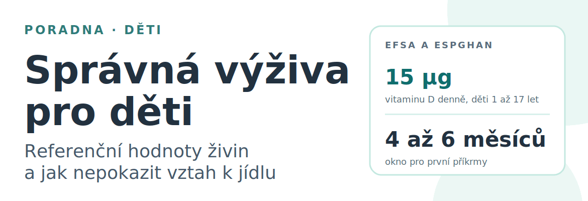 Správná výživa pro děti