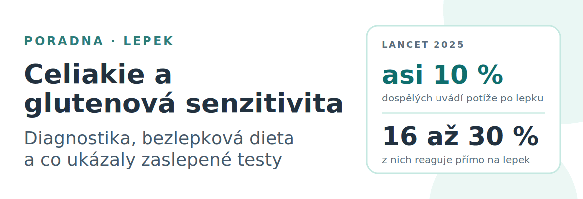 Celiakie a glutenová senzitivita vše o nesnášenlivosti lepku podle současné vědy