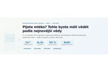 Ml&eacute;ko a ml&eacute;čn&eacute; v&yacute;robky &mdash; co ř&iacute;k&aacute; současn&aacute; věda?
