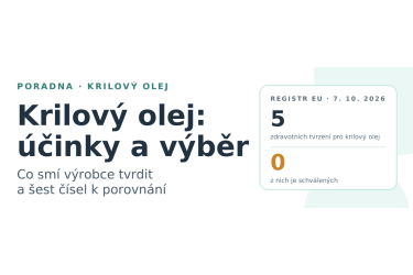 Krilov&yacute; olej (krill oil): jak&eacute; &uacute;činky sm&iacute; v&yacute;robce uv&aacute;dět a 6 bodů, podle kter&yacute;ch ho vybrat