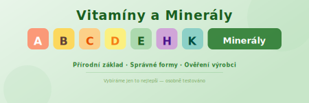 Vitamíny a Minerály